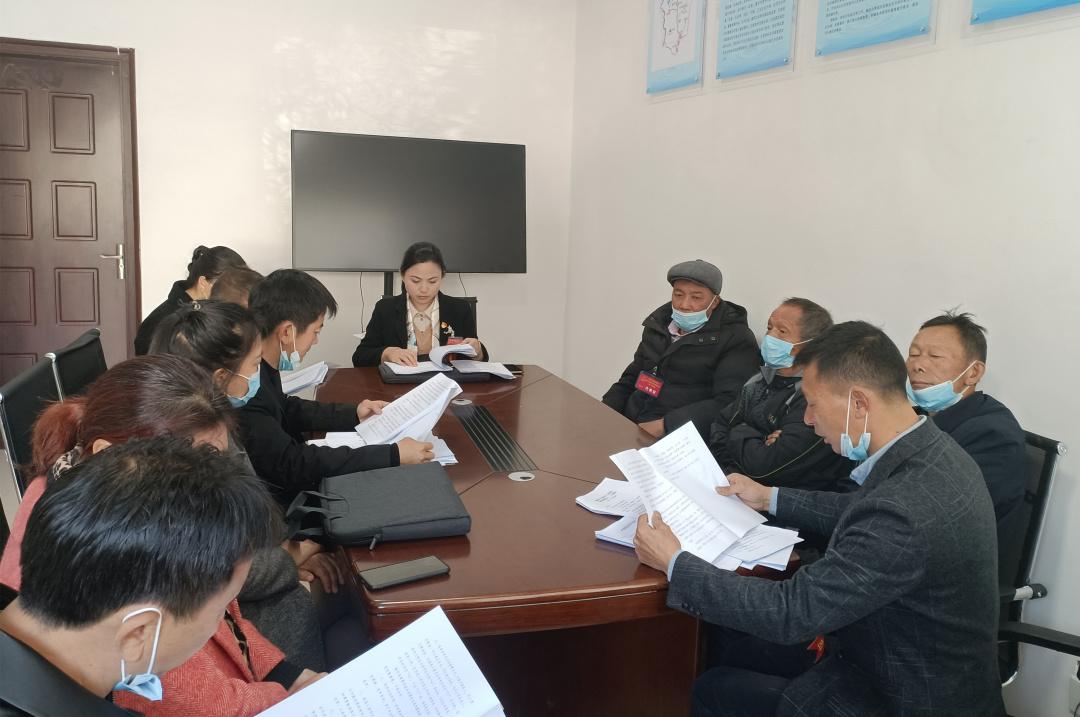 童建辉同志代表新桥乡人民政府向大会作《政府工作报告》新桥乡第十九
